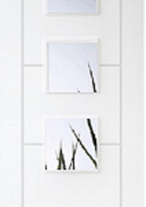 White Primed Trend / Vancouver 3 Light (CLEAR GLASS) FD30 - DF
